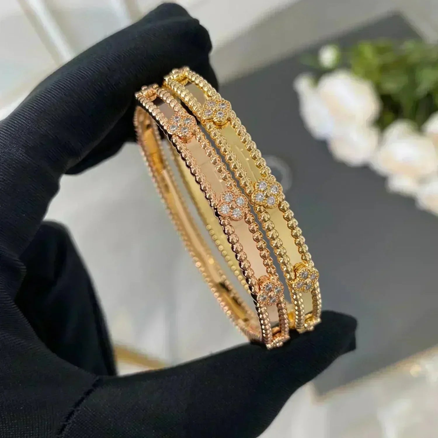 Bracelet Clover Diamonds VC
